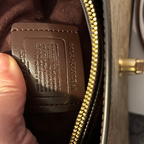 Coach Bags Coach Tilly Top Handle In Signature Canvas With Butterfly Applique Pristine